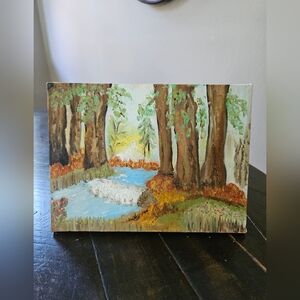 Forest Landscape Canvas Painting